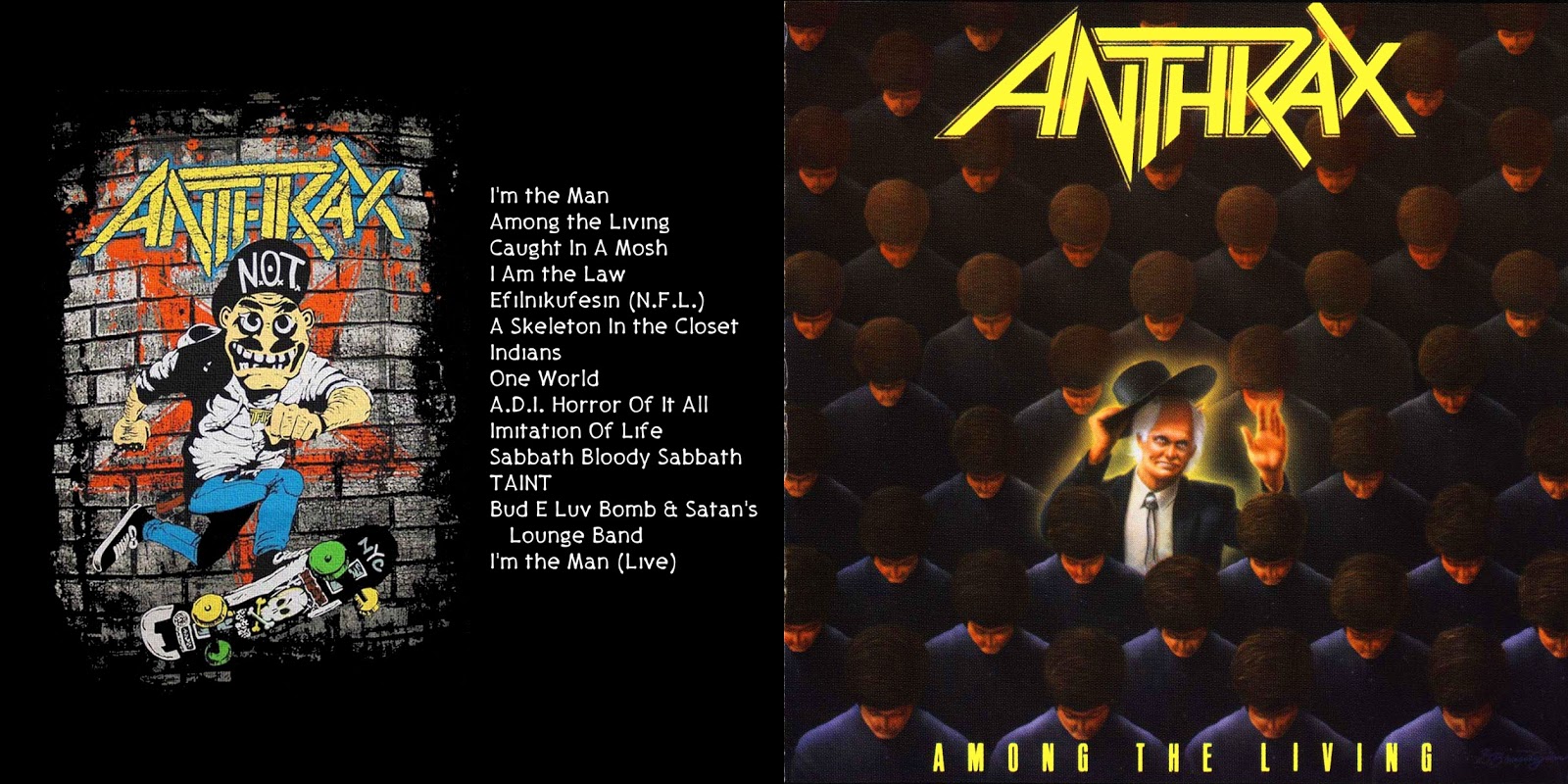 Anthrax Among The Living Remastered